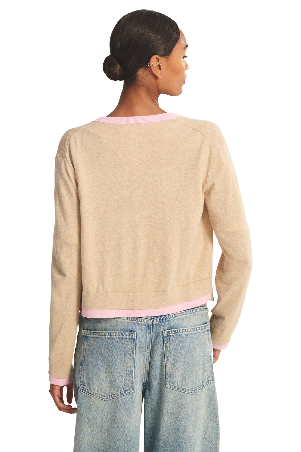 Saylor Cardigan in Sesame