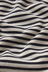 The Striped Gathered Sweater