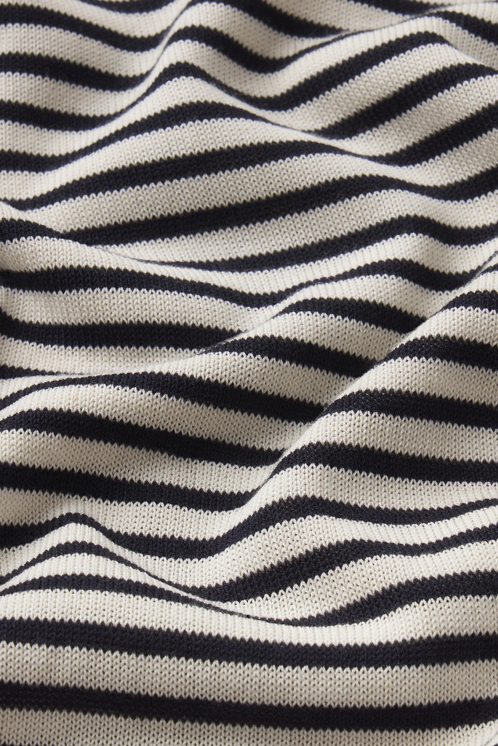 The Striped Gathered Sweater