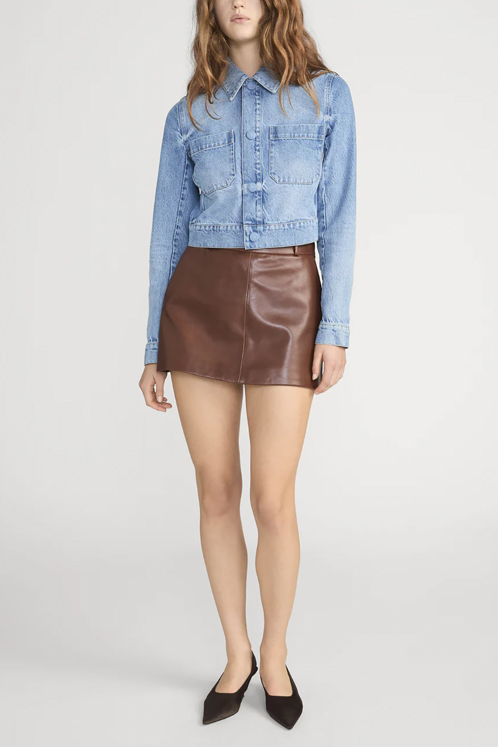 The Small Denim Jacket in Dawn