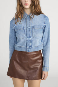 The Small Denim Jacket in Dawn