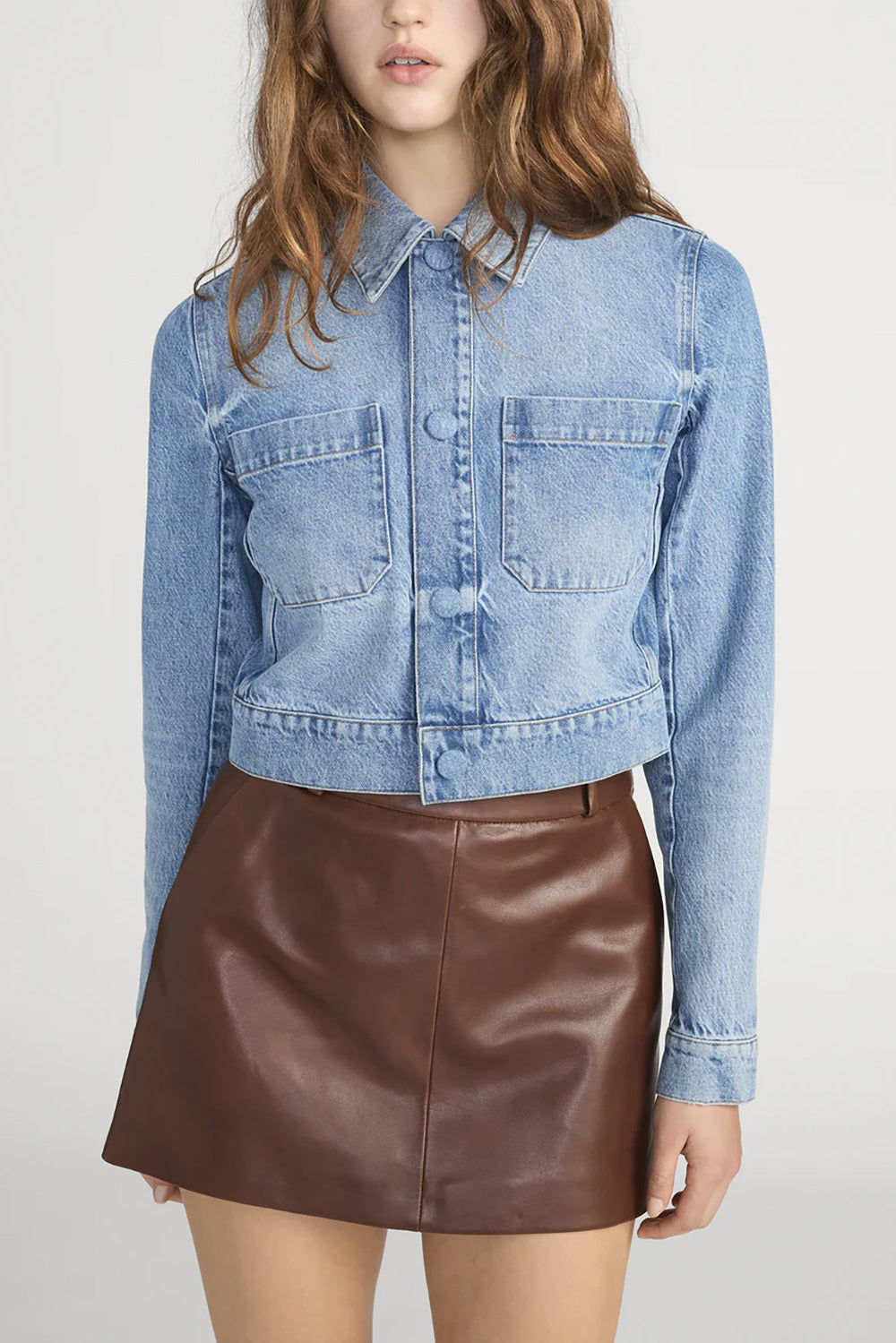 The Small Denim Jacket in Dawn