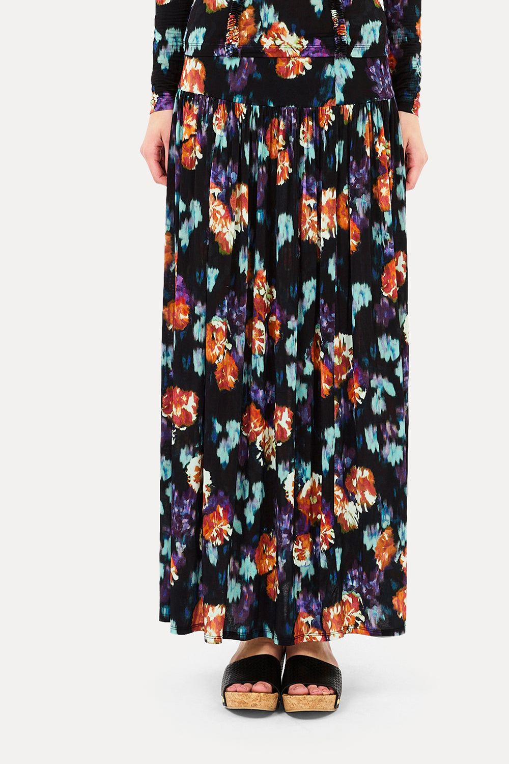 Blanche Jersey Skirt in Nocturne