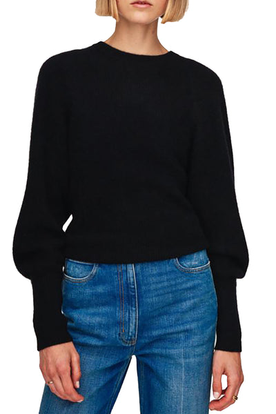 Cashmere Balloon Sleeve Top
