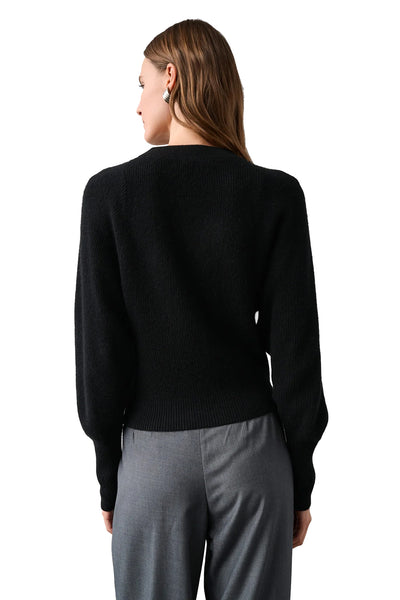 Cashmere Balloon Sleeve Top