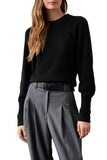 Cashmere Balloon Sleeve Top
