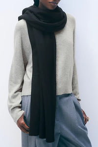 Cashmere Mini Scarf in Deep Olive