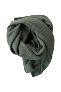 Cashmere Mini Scarf in Deep Olive