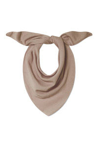 Cashmere Neckerchief in Muted Camel