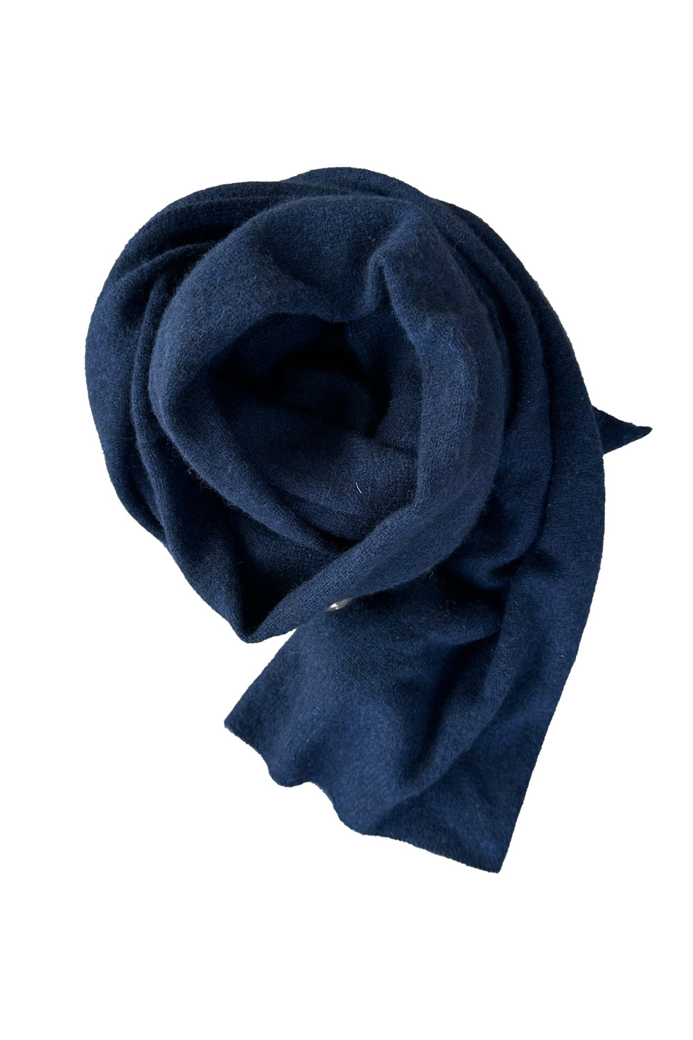 Cashmere Mini Scarf in Deep Navy