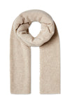 Cashmere Travel Wrap in Sandwisp Heather