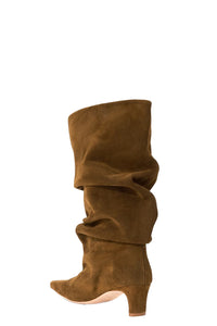 Wally Slouch Boot in Cigar