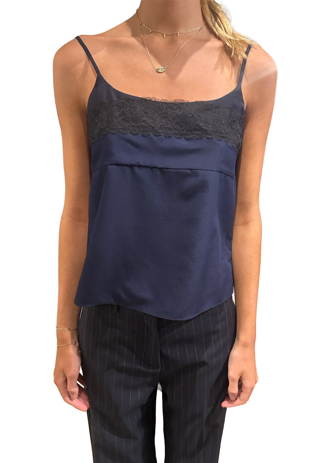 Carolyn Camisole in Bright Navy
