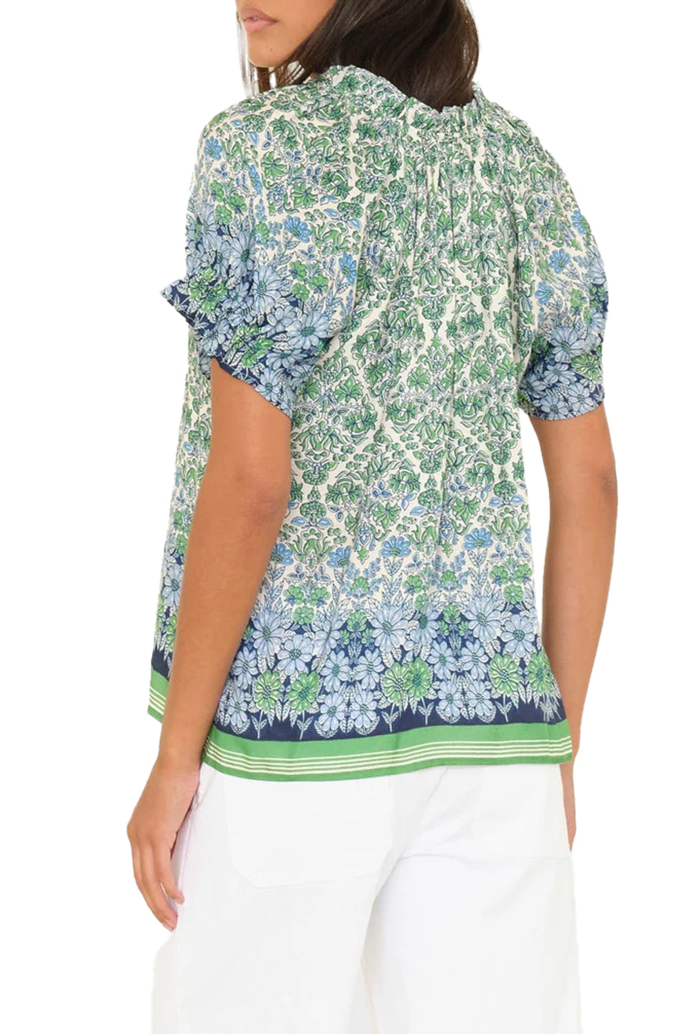 Aivey Top in Blue Mint