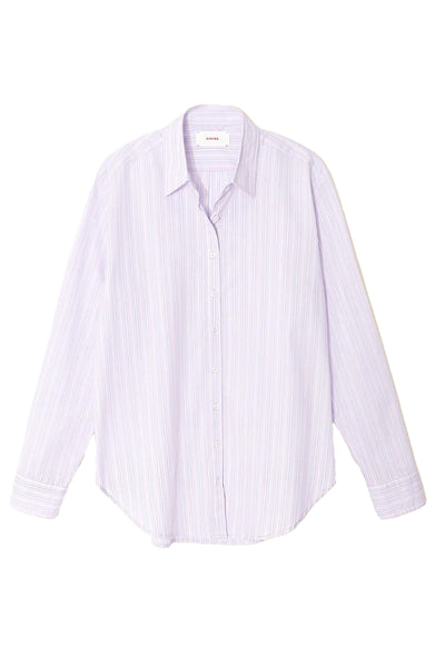 Beau Shirt in Lilac Stripe
