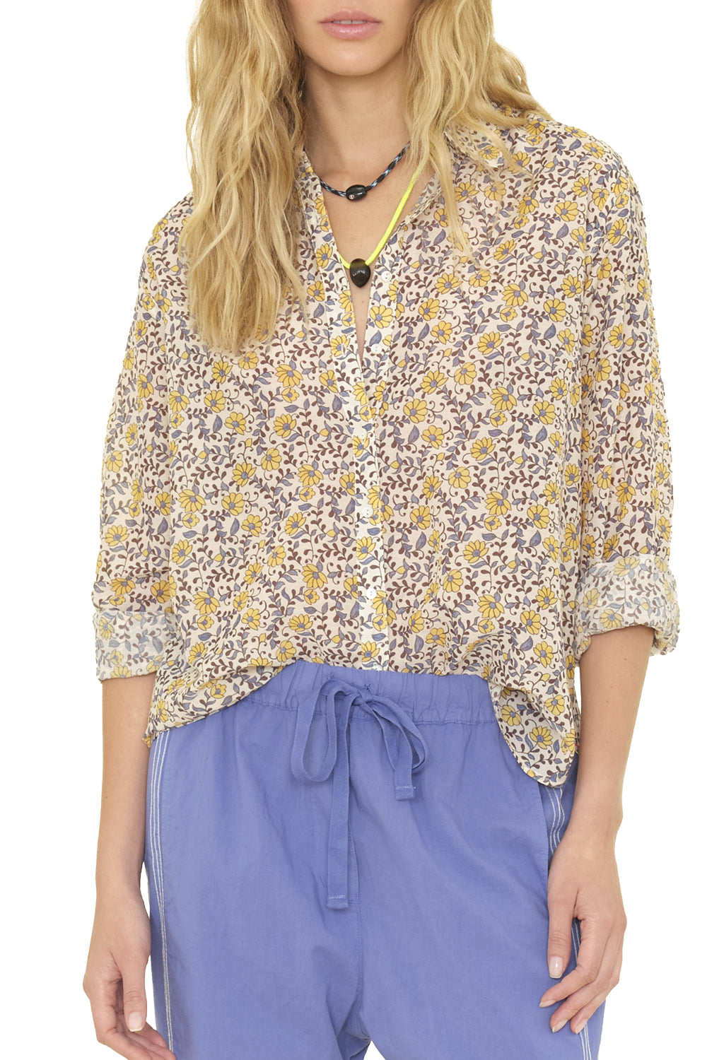 Beau Shirt in Sun Petals
