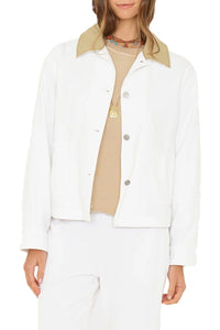 Cove Denim Jacket in White