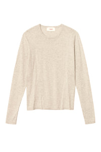Crewe Sweater in Silver Smoke