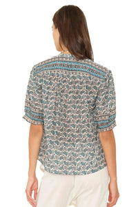 Eden Shirt in Blue Bay