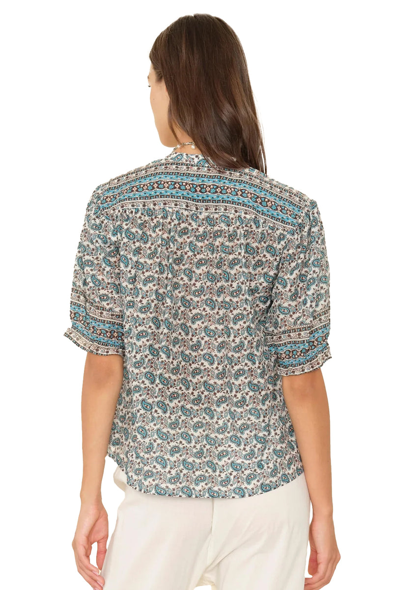 Eden Shirt in Blue Bay