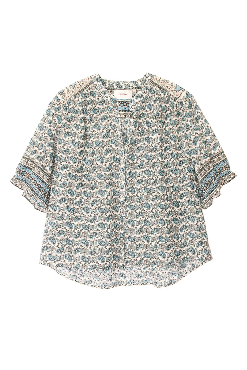 Eden Shirt in Blue Bay