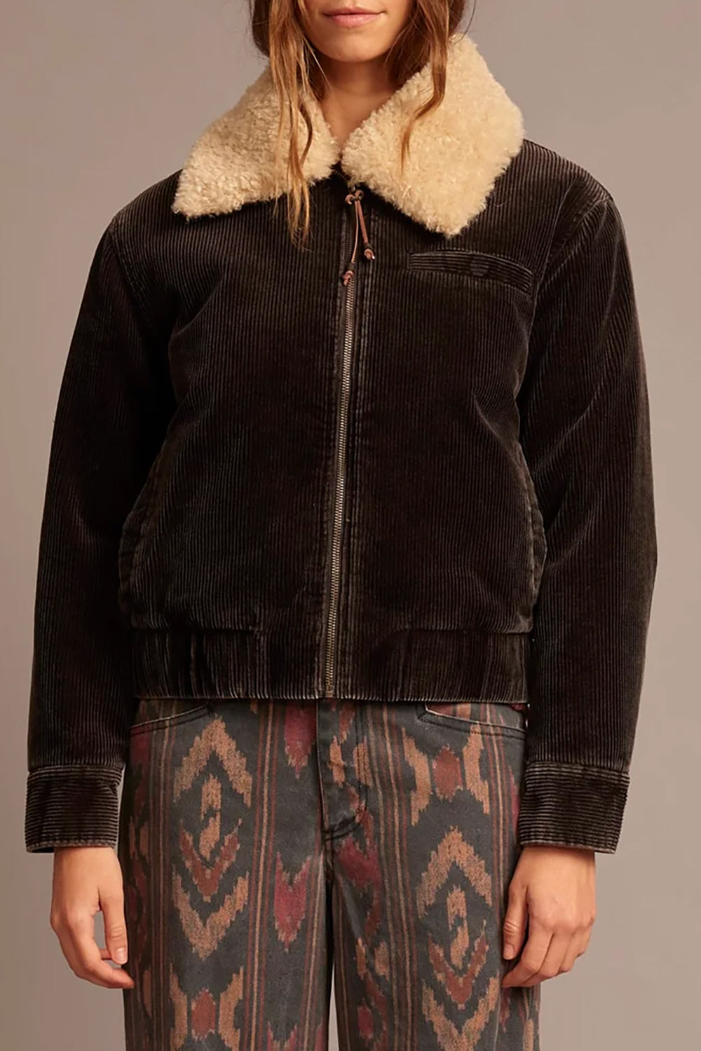 Bradley Jacket in Black Flint
