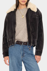Bradley Jacket in Black Flint