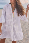 Frida Dress in White