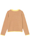 Maxwell Sweater in Camel Stripe