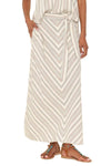 Mikayla Skirt in Ivory Sand