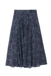 Tara Skirt in Navy Green