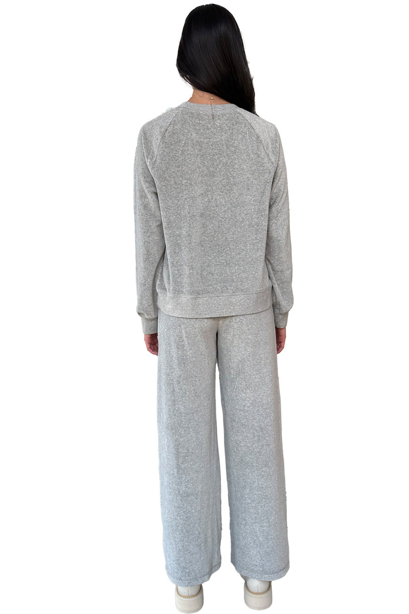 Manon Pant in Heather Grey