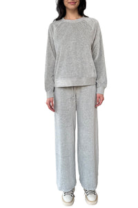 Manon Pant in Heather Grey