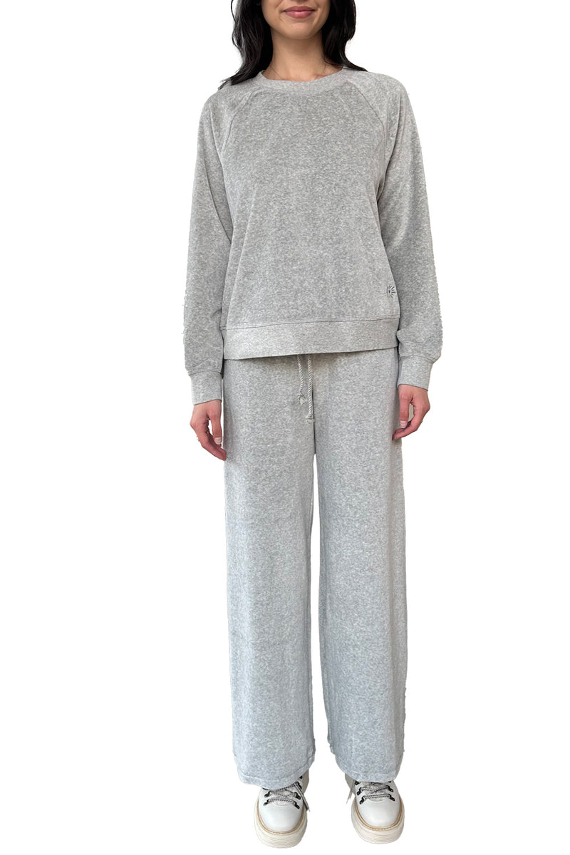 Manon Pant in Heather Grey