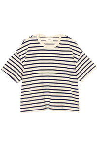 Romeo Tee in Natural Stripe