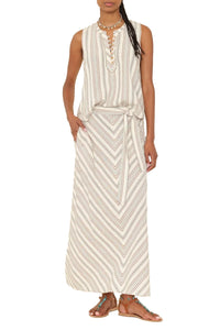 Twyla Top in Ivory Sand