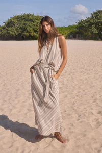 Twyla Top in Ivory Sand