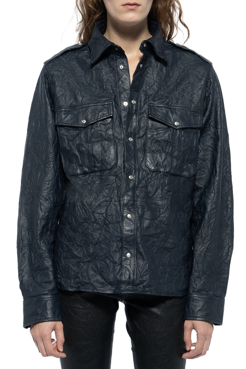 Taska Leather Shirt