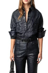 Taska Leather Shirt