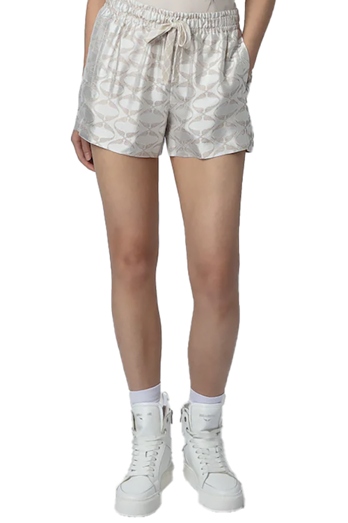 Paxi Jacquard Wings Shorts in Scout