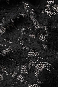 High Neck Bodysuit in Black