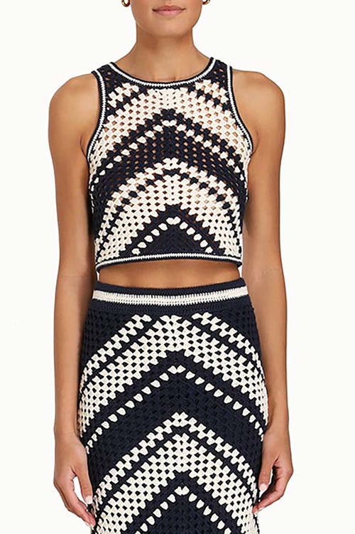 Chintz Hand Crochet Tank