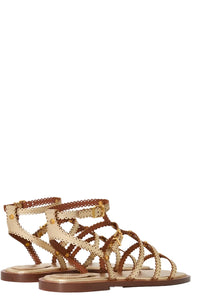 Goldie Sandal in Gold