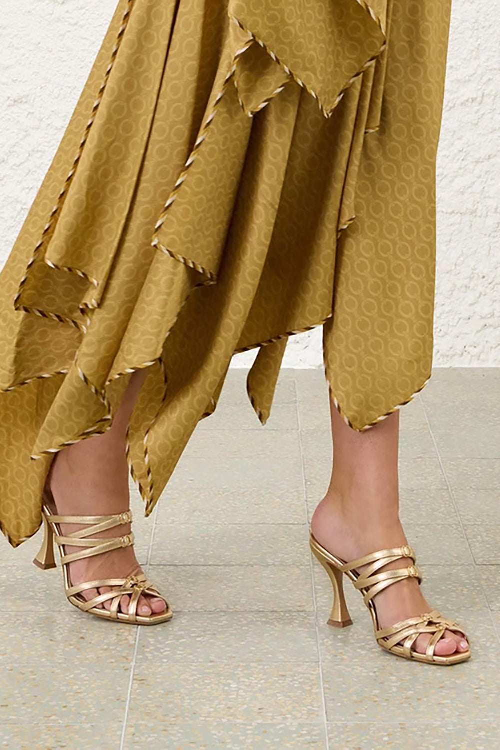 Solstice Mule 85 in Gold