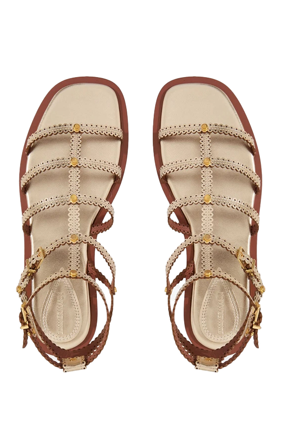 Goldie Sandal in Gold – Krista K Boutique