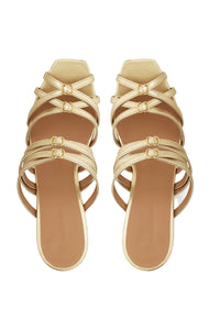 Solstice Mule 85 in Gold