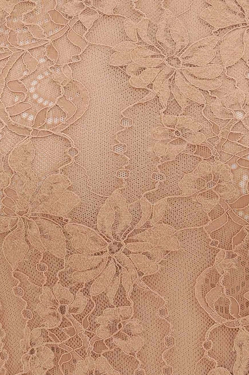 Lace Bodysuit in Biscuit