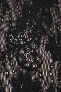 Lace Bodysuit in Black