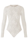 Lace Bodysuit in Cream