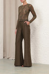 Lace Bodysuit in Olive